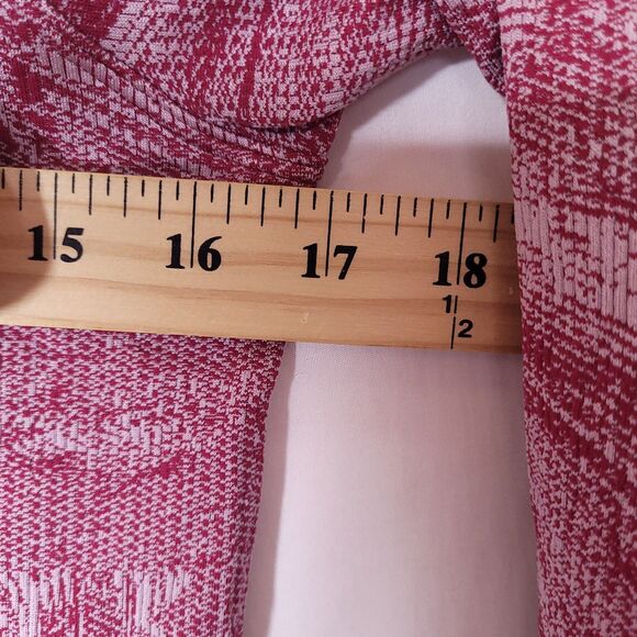 Lululemon Rest Less Pullover 6 Red Marble Swirl Stratum Overlay - Picture 8 of 10